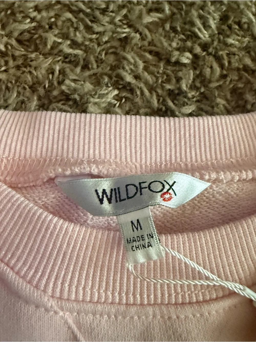Wildfox Pink Brunch Club Every‎ Day Crewneck Sweatshirt